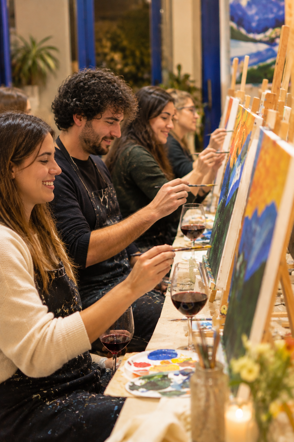 Arte y vino 